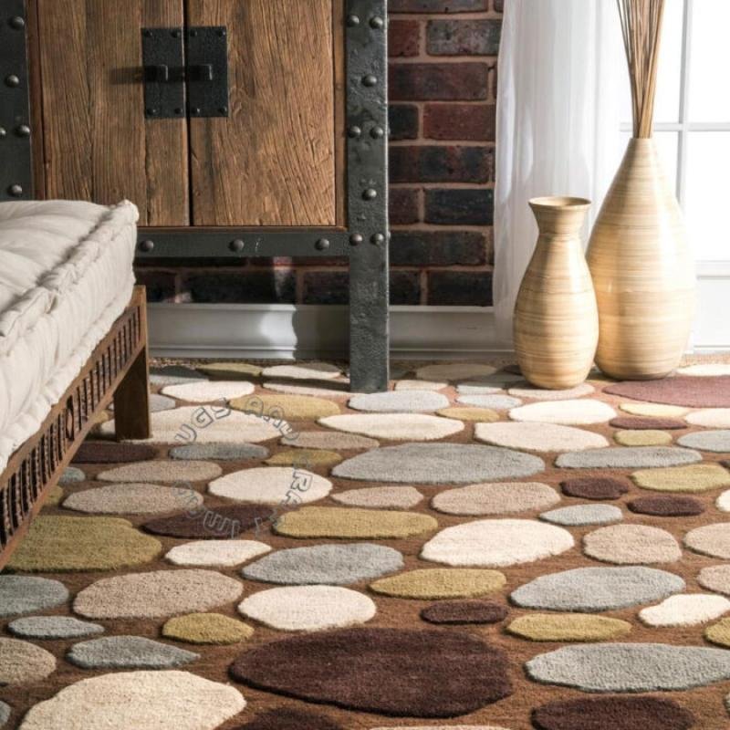 Pebble Stone Neutral Tone Rug 71